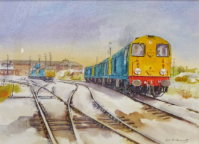Barrow Hill Roundhouse Winter 1982 Barrow Hill Roundhouse Winter 1982