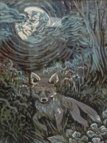 Fox in the Nighttime Fox in the Nighttime