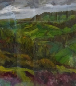 South from Ashover Rock South from Ashover Rock